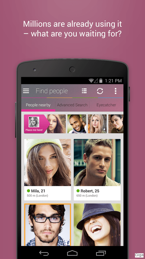 Chat- und dating-apps für android