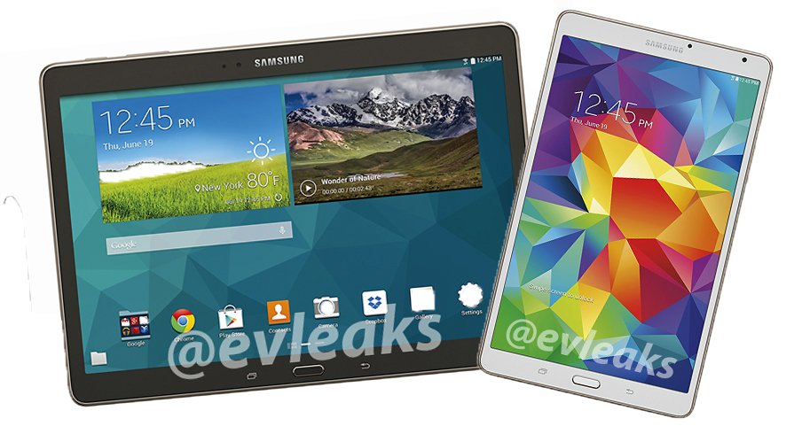 Samsung Galaxy Tab S 8.4 amp; 10.5: Pressebilder zeigen die Oberklasse 