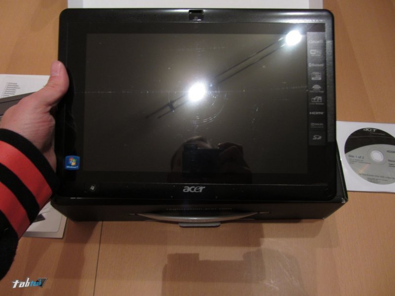 Acer Iconia Tab W500 mit Tastatur Dock im Test - Windows 7 ...
