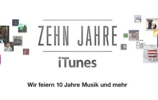 10 Jahre iTunes Store: Apple-Grafik der Meilensteine